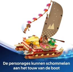 LEGO Disney - Vaiana's avonturenkano Constructiespeelgoed — thumbnail 3