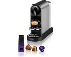 De'Longhi Nespresso CitiZ Platinum EN220.T - Koffiecupmachine - Titanium
