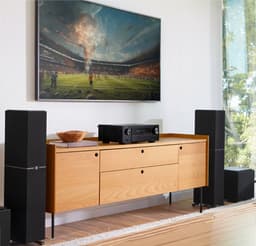 Denon AVR-X1800H AV Receiver met DAB-Radio, 7.2 kanalen, HEOS® Built-In, 3D-Audio Versterker, Bluetooth en WIFI ingebouwd en 8K HDMI-Aansluiting- Zwart — thumbnail 5