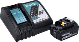Makita DCL 184 RG1 accustofzuiger 18 V 54 mbar 0,5 l + 1x accu 6,0 Ah + oplader — thumbnail 2