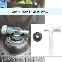 Dailygoods- Brandstofdoorvoer Metalen Afsluitklep - Gas Tank Doorvoer - Robuuste Constructie - Geschikt voor 33/64 Inch - Compatibel met Generac/Coleman/Craftsman - Brandstofafsluiter — thumbnail 4