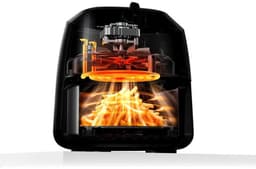 Midea Airfryer MAF20P0BPK - Compact 2L, 1150W, olievrij frituren — thumbnail 4