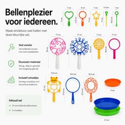 BOTC Bellenblaas Set - 15 stuks - Bubbles - Uitdeel cadeau - Kinderfeestje — thumbnail 3