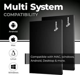 Externe Harde Schijf - Draagbare Opslag - Gegevens Back-uppen - Plug and Play - 250GB - Zwart — thumbnail 3