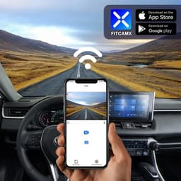 Dashcam - Autocamera Recorder - Veilig Rijden - OEM Geïntegreerde Stijl - 4K + 1080P - Zwart — thumbnail 3