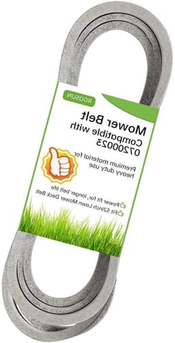 Grasmaaier Riem - Maaierband Aandrijfriem - Maaier Deck Aandrijven - Duurzaam Aramid Neopreen - 369.57 x 1.27 cm - Zwart — thumbnail 1