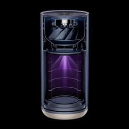 Smartmi - Luchtreiniger - 380m³/u PCADR - Ingebouwde UV-lamp - OLED-touchscreen - Laserdeeltjessensor - Slimme bediening - Zwart — thumbnail 4
