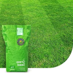 Graszaad onderhoudsarm gazon - Gazonmix robotmaaier - Snel groen gazon - Vlotte opkomst trage groei - 15 kg - Groen — thumbnail 1