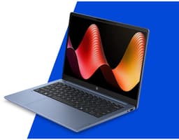 HP OmniBook 3 14-hz0716ndx - Copilot+ Laptop - 14 inch - Snapdragon X - 16GB/512GB - QWERTY - 2K OLED - Studenten laptop — thumbnail 2