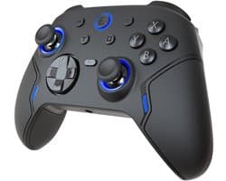 Draadloze Pro Controller - Geschikt voor Nintendo Switch en Nintendo Switch 2 - Macro Knoppen - RGB Verlichting - Hall Effect Joystick - Ergonomische Grip - Zwart
