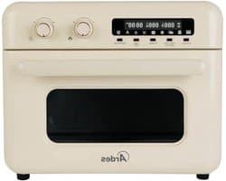 Heteluchtfriteuse Oven - Airfryer Convectie - Koken en Bakken - 9-in-1 Multifunctioneel - 30 Liter - Wit