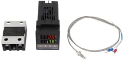 OmGoods - Dailygoody - PID-temperatuurregelaar - Digitale thermostaat - Nauwkeurig meten - 0~1300 graden - K-Thermoelement - Geschikt voor diverse toepassingen ... — thumbnail 1