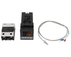 OmGoods - Dailygoody - PID-temperatuurregelaar - Digitale thermostaat - Nauwkeurig meten - 0~1300 graden - K-Thermoelement - Geschikt voor diverse toepassingen ...