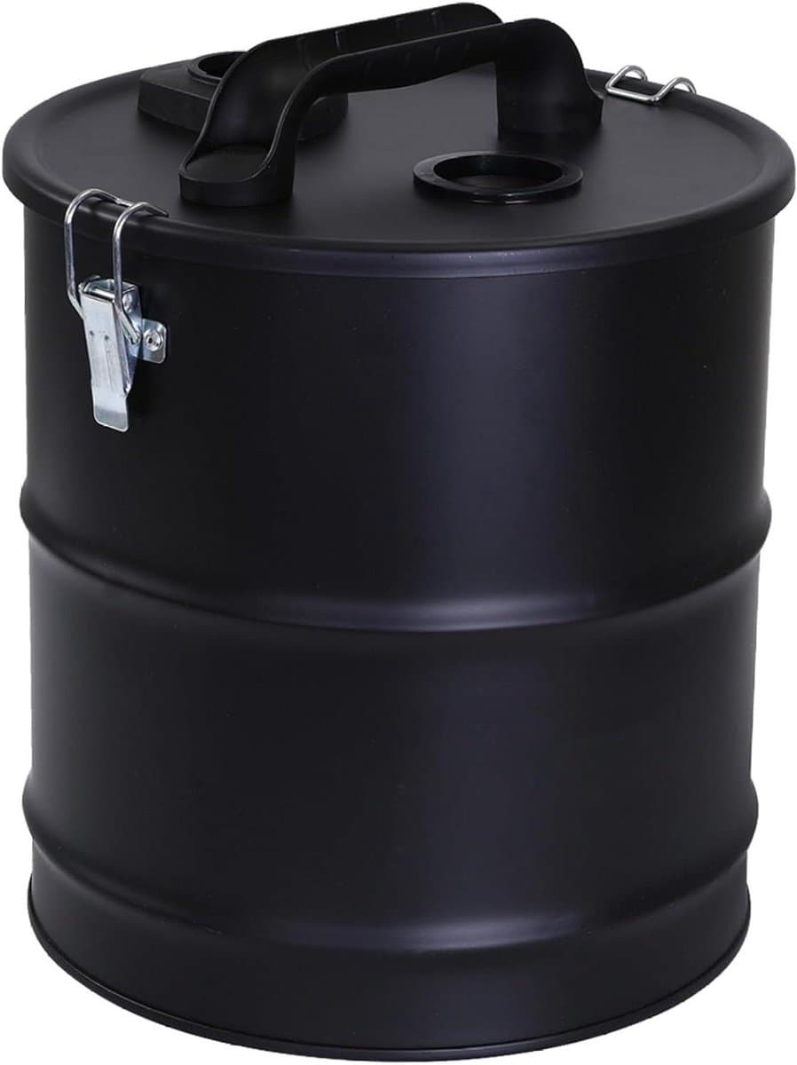 Asstofzuiger met slang - Reinigingsset Haard - Kachel Reinigen - Ruime capaciteit - 4 Gallon - Zwart — afbeelding 1