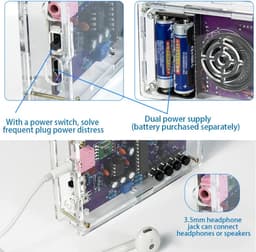 FM-radiokit - Elektronische FM-radiokit - doe-het-zelf radio-set - radio - om zelf te solderen - solderen praktijkkit - Complete Doe-Het-Zelf Bouwpakket voor FM-Radio Enthousiastelingen(met behuizing) — thumbnail 4