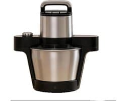 Elektrische Yam Kookmachine - Slikmaker Fufu - Authentieke Gerechten Bereiden - 16 Voorgeprogrammeerde Functies - 6L Capaciteit - Zilver