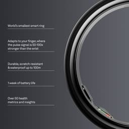 Oura Ring 5 Maat 11 Stealth — thumbnail 3