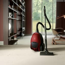 Stofzuiger met zak - Cilinderstofzuiger - Huishouden Schoonmaken - SmartMode Technologie - 35 Liter - Rood — thumbnail 2