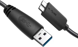 RUX® Externe Harde Schijf Extern 500GB Ultra Slim Draagbare Harde Schijf USB kabel HDD Opslag Compatibel voor PC, Mac, Laptop, Xbox, Xbox One, PS4 (Zwart) HD-006 - 500GB - Zwart - 12cm x 8cm x 2cm — thumbnail 5