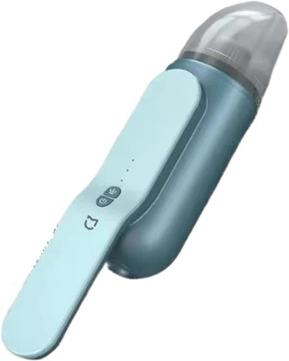 Draadloze Mini Stofzuiger - Handige Reiniger - Auto Huis Kantoor - UV Sterilisatie Functie - 31 cm Lengte - Blauw — afbeelding 1