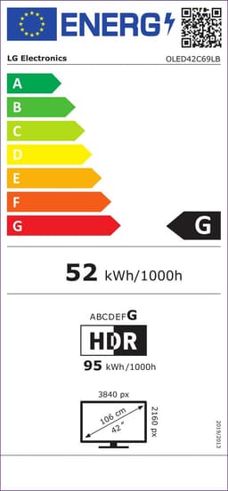 LG OLED42C69LB.AEU OLED Evo Smart Televisie — thumbnail 2