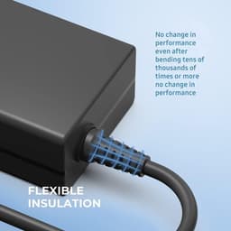 AC/DC Adapter - Voedingskabel Oplader - Externe Harde Schijf - Overspanningsbeveiliging - 100-240V - Zwart — thumbnail 3