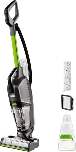 TIM® Steelstofzuiger met snoer - Steelstofzuiger - Stofzuiger - Zwart/Groen - ‎25cm x 27cm x 112cm — thumbnail 1