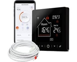 Digitale Slimme Thermostaat voor Vloerverwarming en Elektrische Verwarming met App Bediening