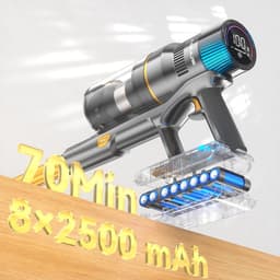 SteelStofzuiger Draadloos - Vacuum Cleaner - Kruimelzuiger - schoonmaakapparaat — thumbnail 2