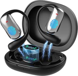 AI Vertaal Oordopjes Real-Time – 148 Talen Ondersteuning met App – Bluetooth Draadloze Open-Oor Oordopjes – 90 uur Standby, 400mAh – Voor Muziek, Bellen, Vertalen, Reizen, Zakelijk & Leren — thumbnail 1
