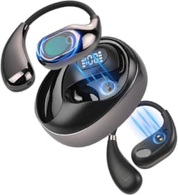 Translation Earbuds Real Time, open oordopjes met Bluetooth 5.4, 144 talen vertaler, hoofdtelefoon-vertaler oordopjes met 25 uur speeltijd, perfect voor reizen en zaken. — thumbnail 1