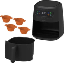 Digitale Luchtfriteuse 3 QT (3.8 Liter) - Compact & Zwart — thumbnail 3