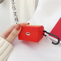 okido - Hoesje geschikt voor Airpods 4 - McDonald's siliconen case voor Airpods - Case geschikt voor Apple AirPods 4 - Airpods hoes — thumbnail 5