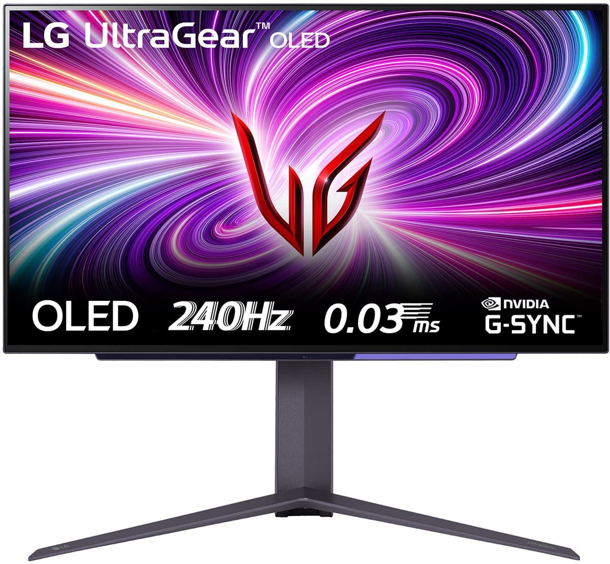 LG UltraGear OLED 27GS95QE-B - QHD Gaming Monitor - 240hz - 0.03ms - 27inch — afbeelding 1