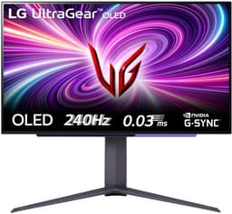 LG UltraGear OLED 27GS95QE-B - QHD Gaming Monitor - 240hz - 0.03ms - 27inch — thumbnail 1