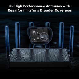 TP-Link Archer BE400 draadloze router 2,5 gigabit ethernet dual-band (2,4 GHz / 5 GHz) zwart — thumbnail 2