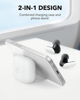 soundcore P30i by Anker Noise Cancelling Earbuds - Slimme noise cancelling - Krachtige bas - 45 uur speeltijd - 2-in-1 houder- IP54-draadloze oordopjes - Bluetooth 5.4 - App-bediening TD — thumbnail 5