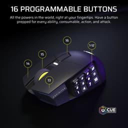 Corsair Scimitar Elite Wireless SE Gaming Muis — thumbnail 5