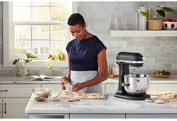 KitchenAid Artisan Bowl-Lift 5KSM70SHXEBK Vulkaanzwart — thumbnail 3