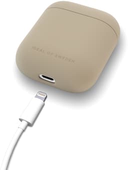iDeal of Sweden Silicone Case voor de Apple AirPods 1 / 2 - Beige — thumbnail 3