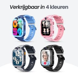 Trakidz Smartwatch kinderen - Jongen & meisje - Kinderhorloge - Gps - Horloge kids - grijs — thumbnail 5