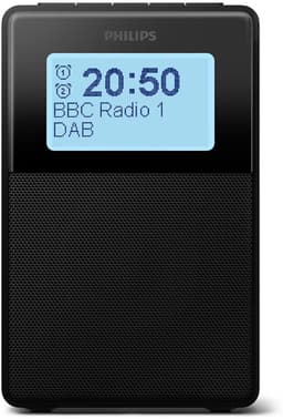 PHILIPS TAR5100/10 Klokradio - Wekkerradio - Dubbel alarm - Sleeptimer - Bluetooth - DAB+/FM radio - Groot LCD scherm - IPX4 spatwaterbestendig — thumbnail 1