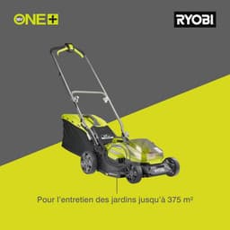 Draadloze Elektrische Grasmaaier - 18V met 37 cm Maaibreedte, Mulchen en Verzamelen, Ergonomische Handgrepen, 6 Maaihogtes, Lange Batterijduur — thumbnail 4