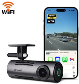 Dashcam M310 Plus 2K, 1440P dashcam auto, wifi, nachtzicht, bewegingsdetectie, time-lapse-opname, WDR, loop-opname, parkeermodus, wifi, app, — thumbnail 1