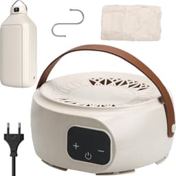 Draagbare elektrische wasdroger - 500 W, opvouwbaar, warmtepomp, timer, automatische uitschakeling, led-display, mini-wasdroger, sneldrogend voor kleding, ondergoed — thumbnail 1