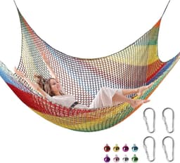 Klimnet, kinderen, speeltuin net met opbergzakken, polyester — thumbnail 1