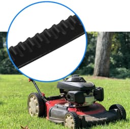 Grasmaaier V-riem 48175 - Tanden - Rubber - 700x13x9.5mm - Duurzaam - Betrouwbare krachtoverbrenging — thumbnail 1