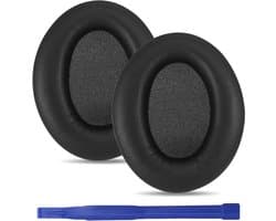 Replacement Ear Pads Compatible with Sony WH-1000XM3 Headphones, Soft Protien Leather (Black) - ShopVlot