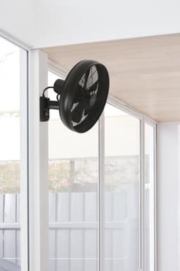 Lucci AIR BK Wandventilator 50 W (Ø) 410 mm Zwart Zwenkbaar — thumbnail 5