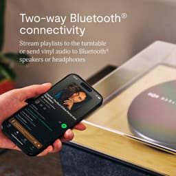 House of Marley Rise Up Bluetooth Platenspeler - Ingebouwde Speakers - Vinyl - Bluetooth Speakers - Auto-stop - Draadloos - Home Audio - Gemaakt van Duurzame Materialen — thumbnail 5